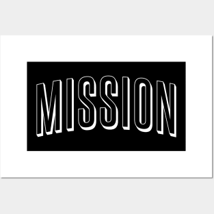 Mission Block Posters and Art